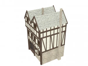 medieval high house2 3D Model