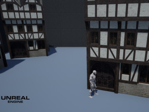 medieval high house2 Modello 3D