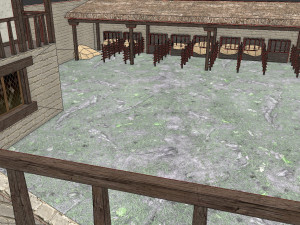 medieval inn the blue rabbit Modelo 3D
