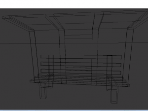bus stop Model 3D