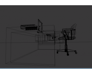 table setup 3D Model