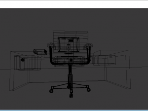 table setup 3D Model