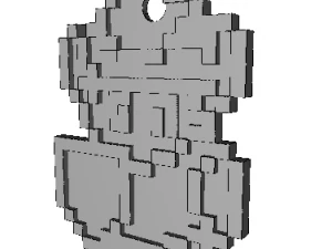 link keychain 3D Model