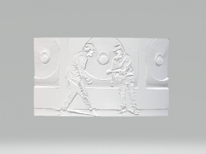 nicky jam x j balvin - x lithophane 3D-printmodel