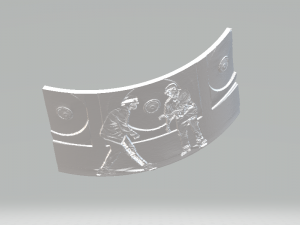 nicky jam x j balvin - x lithophane 3D Print Model
