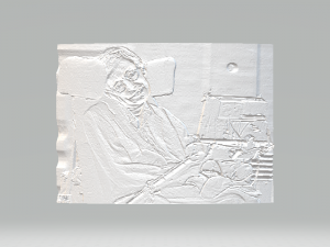 stephen hawking lithophane 3D-printmodel