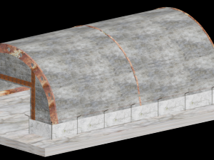 hangar 3D 모델