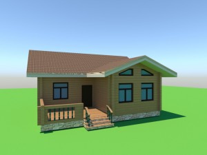 cottage 3Dモデル