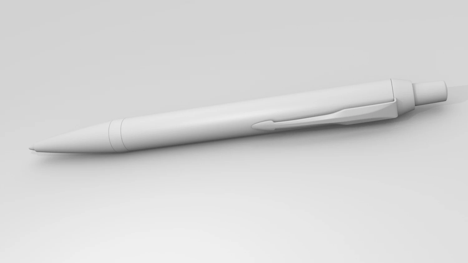 ball pen 3D Model .c4d .max .obj .3ds .fbx .stl .blend
