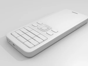 ノキア6300 3Dモデル