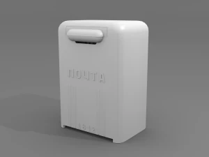 邮箱 3D 模型