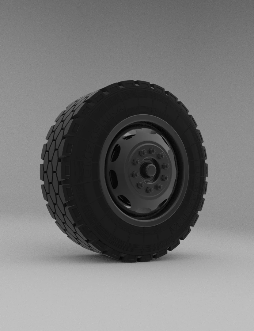 wiel afst 3D Model .c4d .max .obj .3ds .fbx .stl .blend 