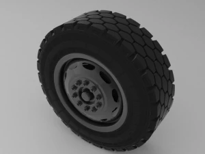 wiel afst 3D Model