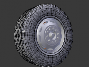 wheel dis Model 3D