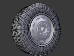 wiel afst 3D Model