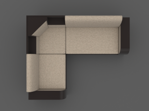 corner sofa 3D 모델
