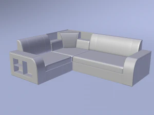 corner sofa 3D Model