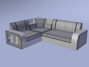 corner sofa 3D Model