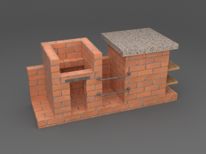 grill 3D Model