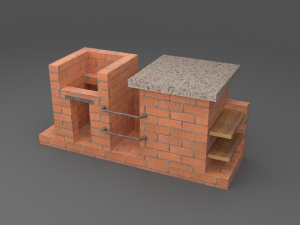 grill 3D Модель