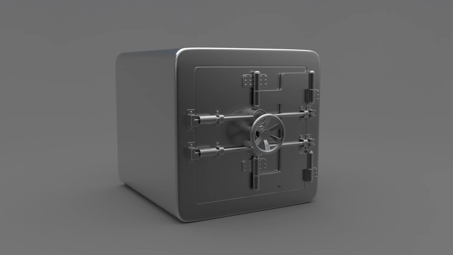 safe 3D Model .c4d .max .obj .3ds .fbx .stl .blend 