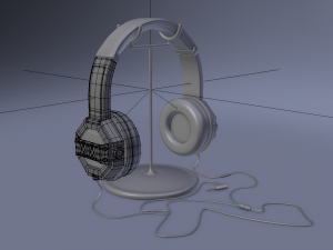headphones Modelo 3D