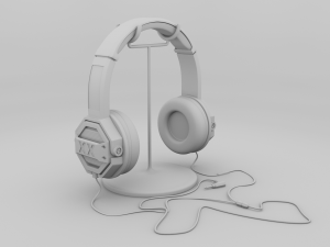 headphones Modelo 3D