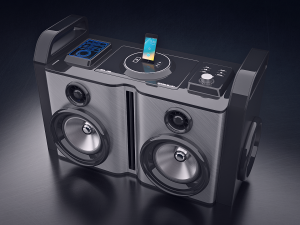 boom box 3D Model
