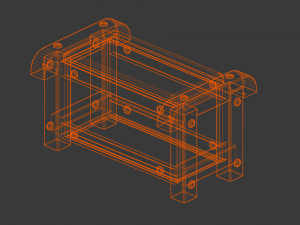 bench Model 3D