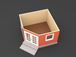 alcove 3Dモデル