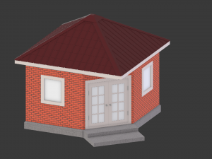 alcove 3Dモデル
