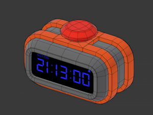clock h-4000 Modèle 3D