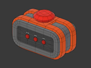 clock h-4000 3D Model