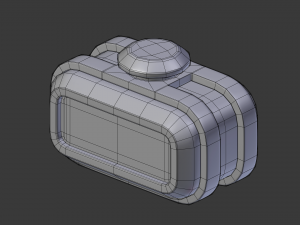 clock h-4000 Modèle 3D