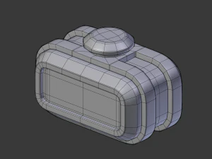 clock h-4000 3D Model