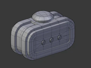 clock h-4000 3D Model