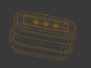 clock h-4000 3D Model