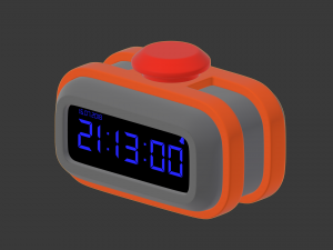 clock h-4000 Modèle 3D