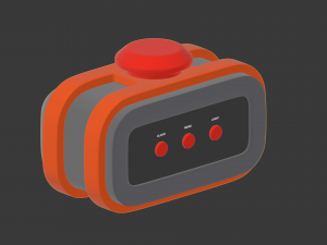clock h-4000 Modèle 3D