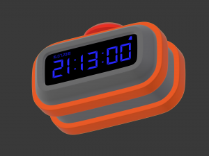 clock h-4000 Modèle 3D