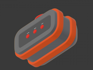 clock h-4000 Modèle 3D