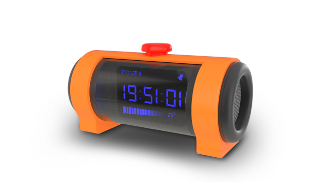 clock h-5000 Model 3D .c4d .max .obj .3ds .fbx .stl .blend 