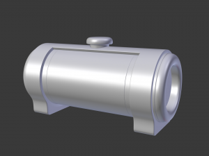 clock h-5000 Model 3D