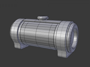 clock h-5000 Model 3D