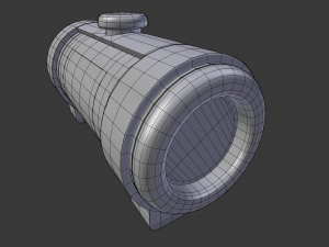 clock h-5000 Model 3D