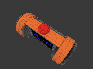 clock h-5000 Model 3D