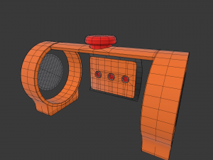 clock h-5000 Model 3D