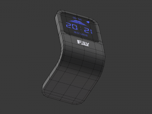 clock h-55 3D मॉडल