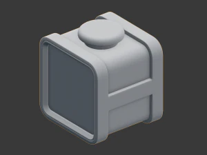 clock h-55-68 3D Model