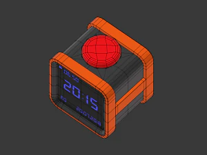 clock h-55-68 3D Model